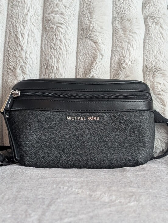Michael Kors Handbags - Michael Kors Men's Black Crossbody Belt Bag